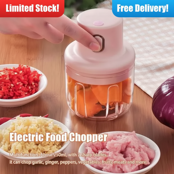 Electric Garlic Chopper & Grinder | smart electric mini chopper